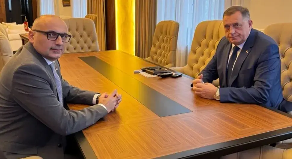 Додик разговарао са Бањцем: ''Пријатељи у добру и злу''