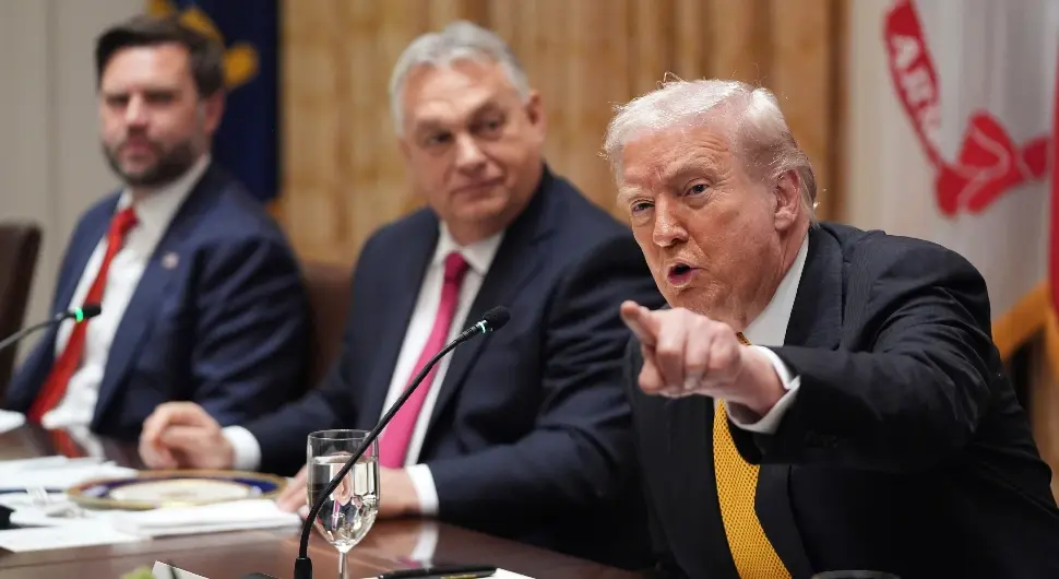 Трамп дочекао Орбана у Бијелој кући