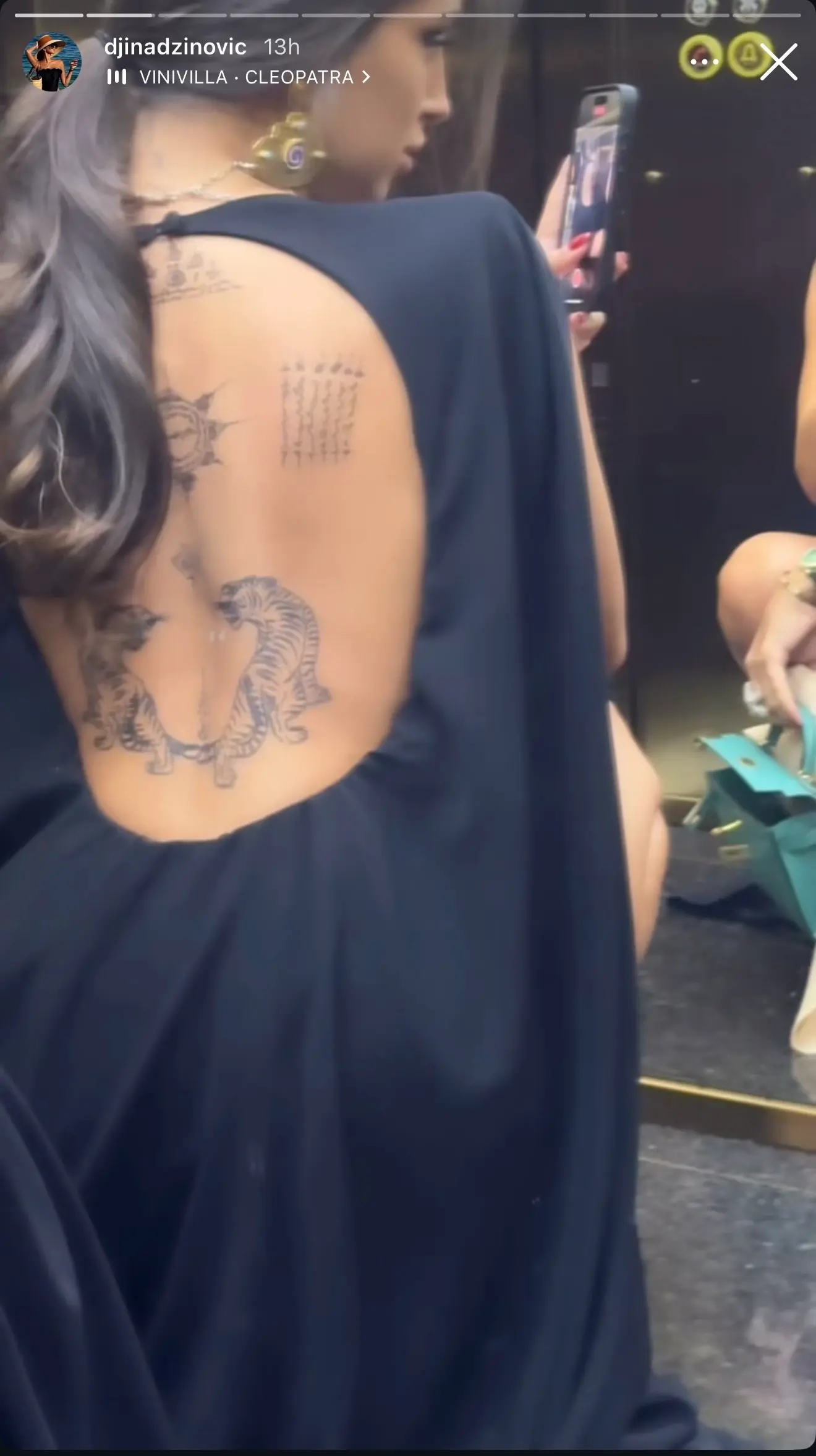 Објава Ђине Џиновић на Инстаграму