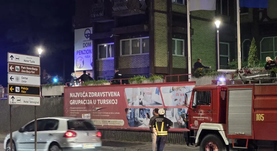 Штићеница Дома емотивно: На спратовима гд‌је је избио пожар су непокретне особе, чула сам како нешто пуца