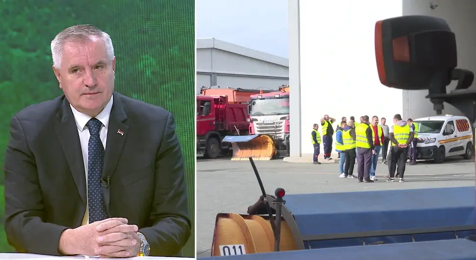 Вишковић за АТВ: Спремно смо дочекали прве снијежне падавине