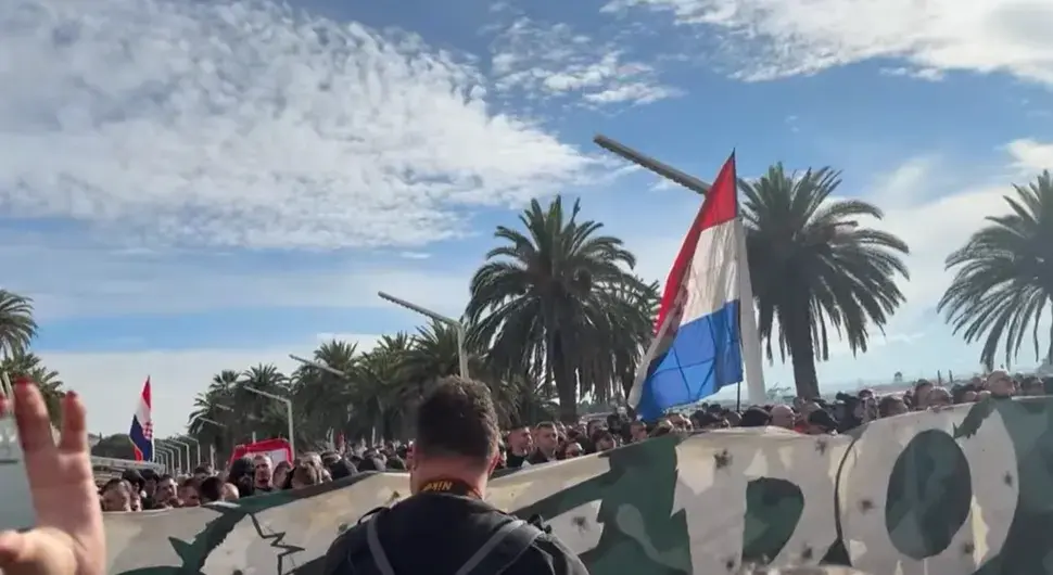 Протест на сплитској ривијери