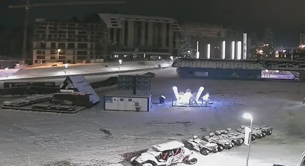 Снијег на Јахорини