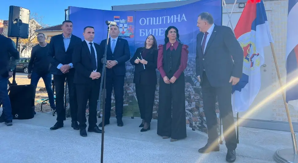 Додик и Минић стигли у Билећу