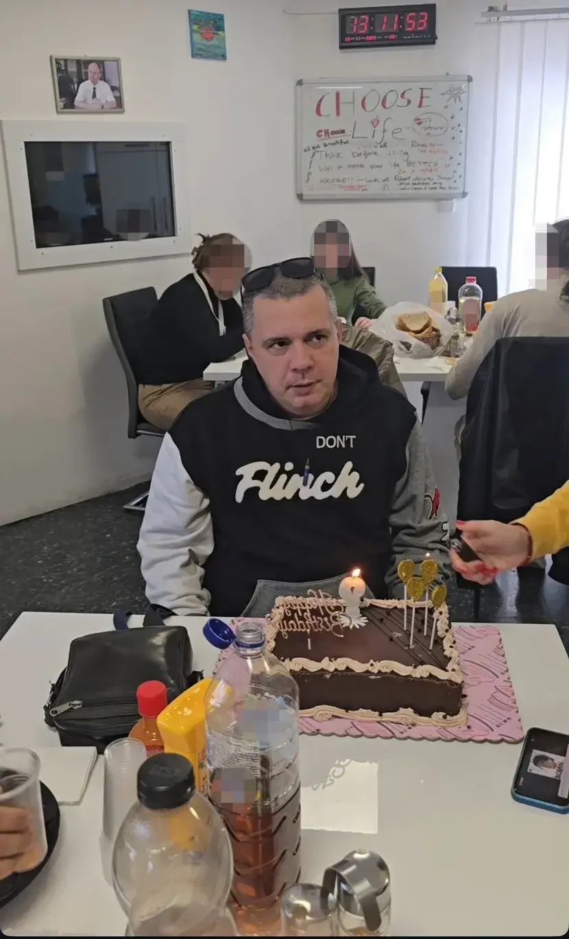 Бојан Томовић на лијечењу