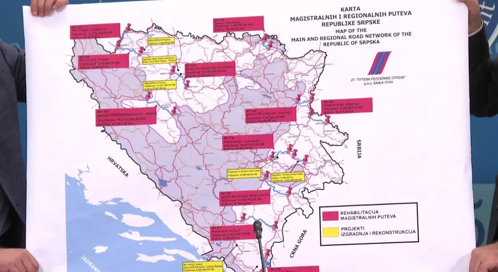 Српска од прољећа велико градилиште: За развој путне инфраструктуре 81,7 милиона евра