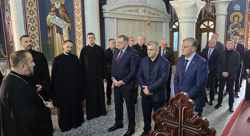 Додик и Каран у Теслићу