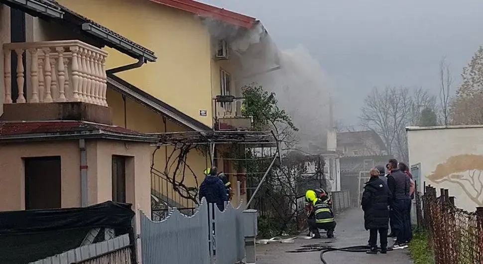 Пожар на кући у Бањалуци
