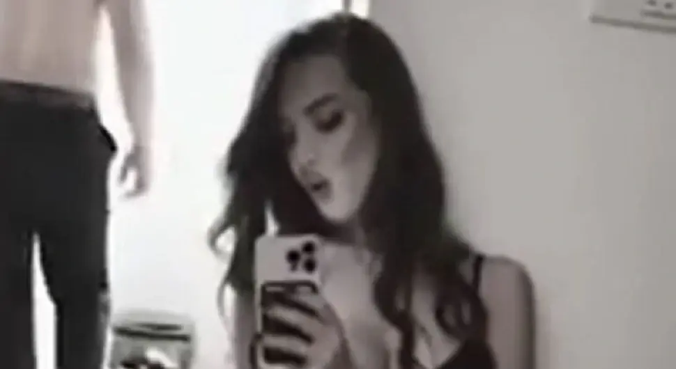 Горе мреже! Кћерка Наташе Беквалац објавила снимак са полуголим мушкарцем, па га брзо обрисала