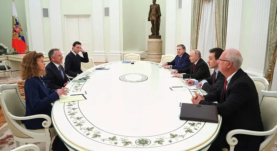 Кирил Димитријев на састанку с Владимиром Путином