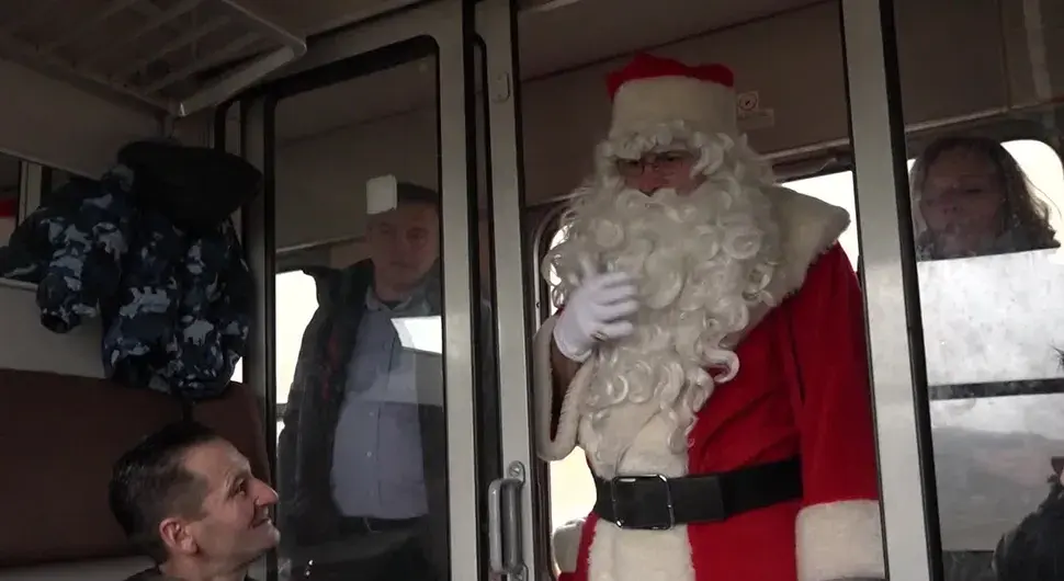 Жељезнице Српске: Вожња и дружење са Дједом Мразом
