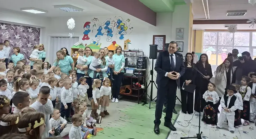 Отворен нови вртић у Мркоњић Граду: Обезбијеђено мјесто за још 50 малишана