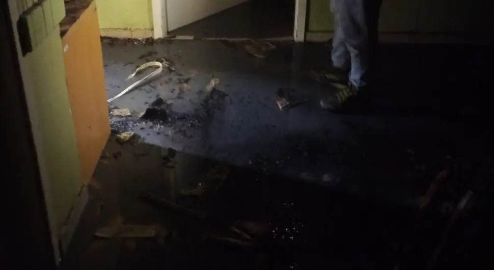 Детаљи великог пожара у требињској болници