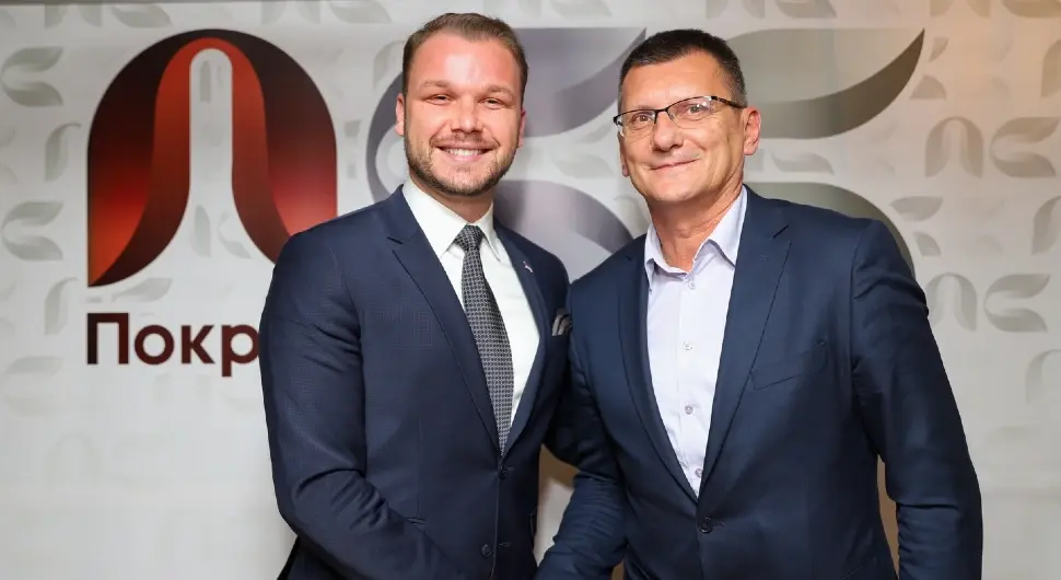 Драшко Станивуковић са Драганом Галићем који се прикључио Покрету Сигурна Српска