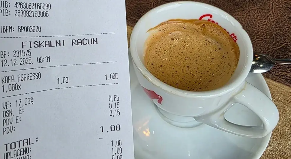 Еспресо за марку у Цазину