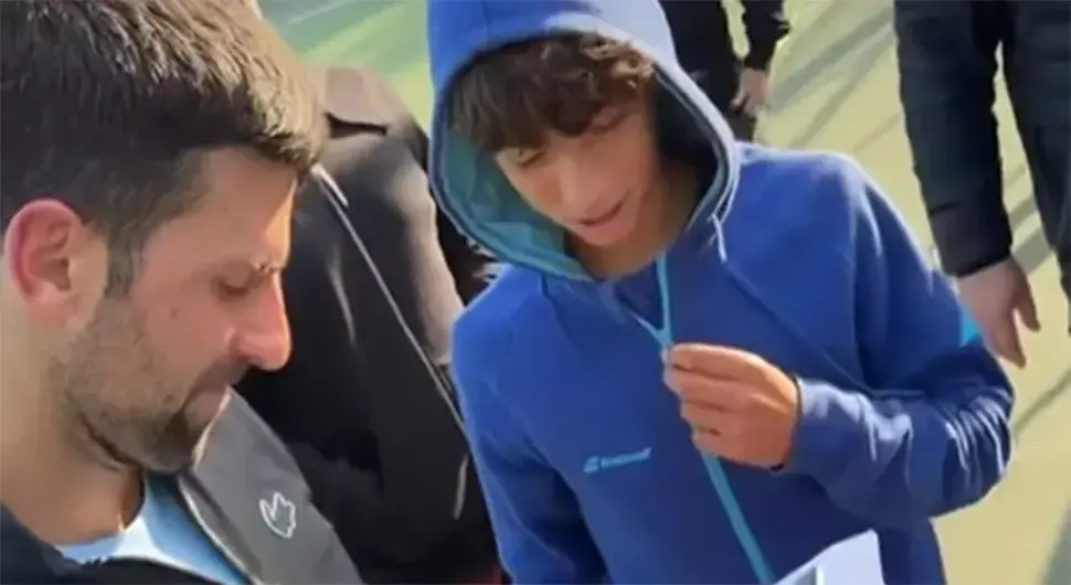 Новак Ђоковић и Рафаел Пагонис