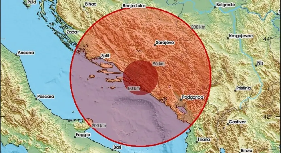 Неколико земљотреса у Хрватској, осјетило се и у БиХ