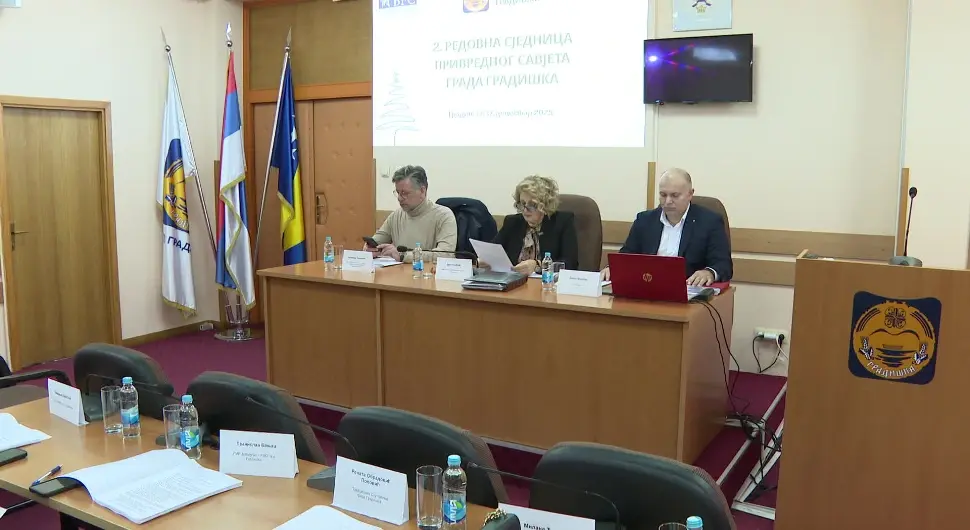 Градишка, сједница привредника