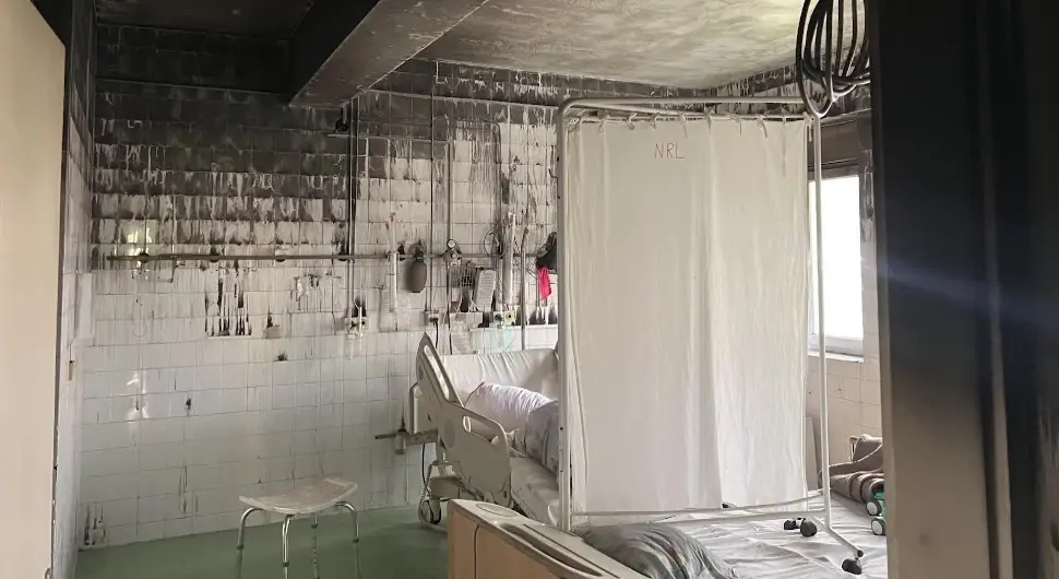 Дотрајала инсталација узрок пожара у требињској Болници