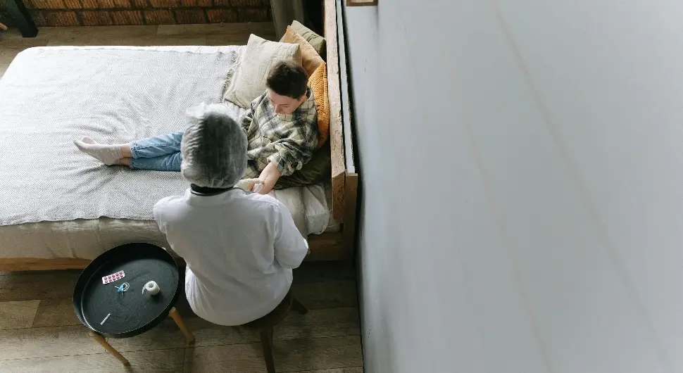 Дијете прима терапију