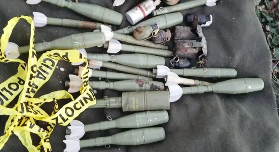 Код Требиња пронађена већа количина минско-експлозивних средстава