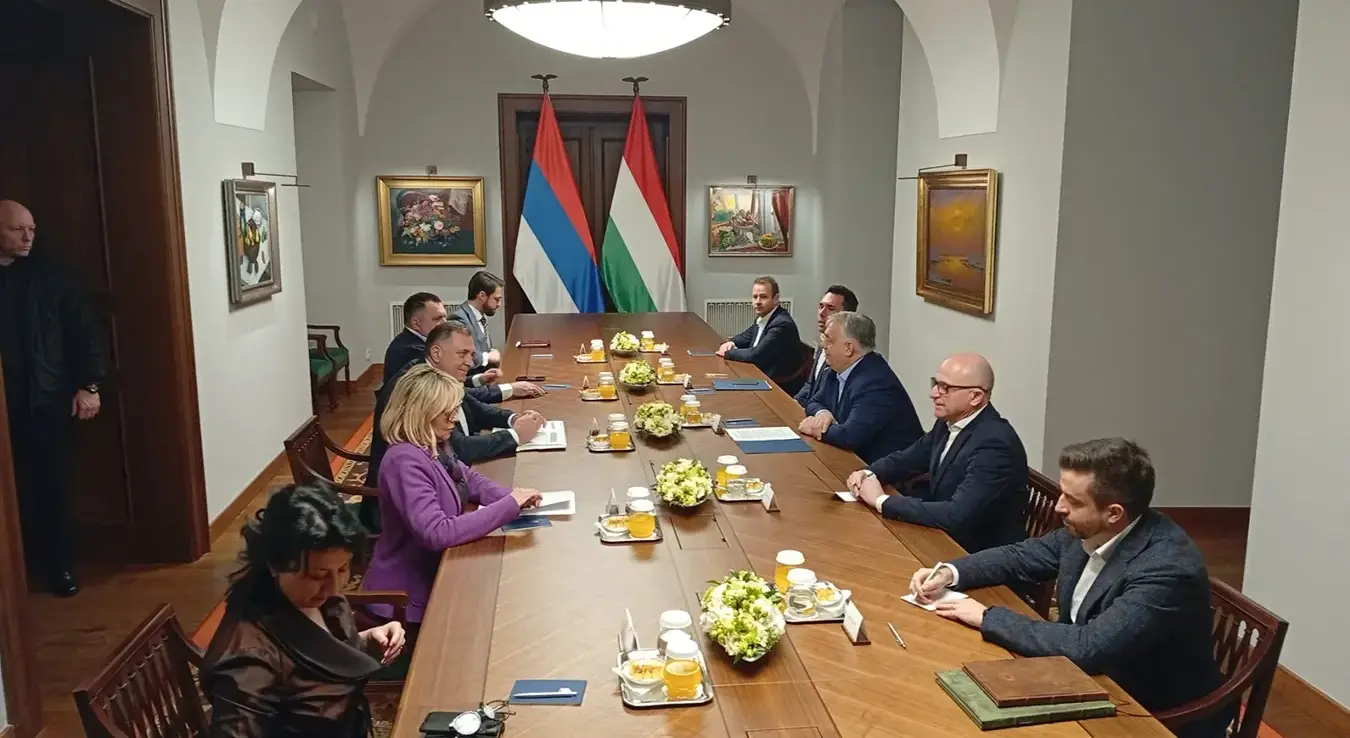 Додик на састанку с Орбаном