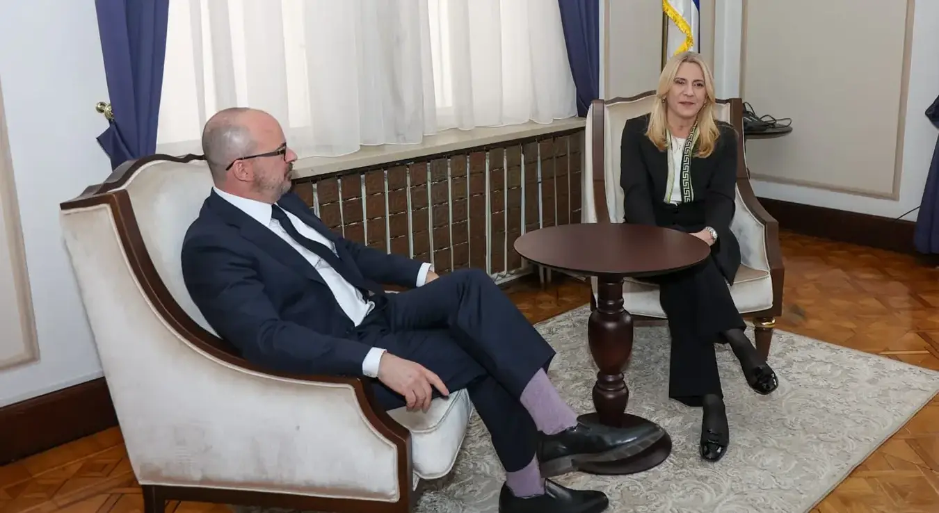 Жељка Цвијановић и Џон Гинкел