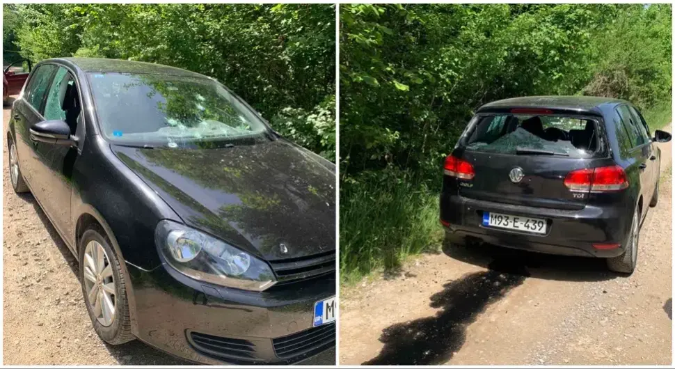 Slaviša Ćulum, izrešetani golf