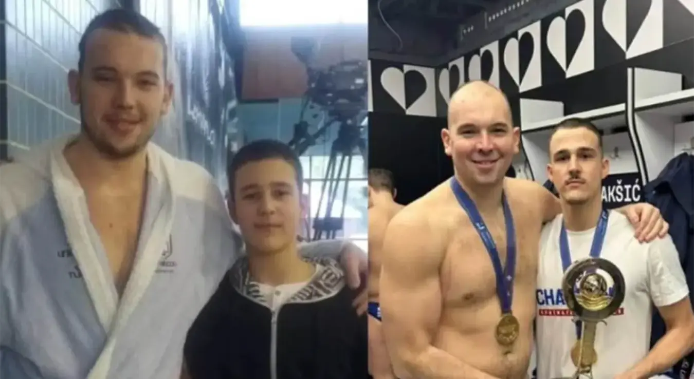 Милан Глушац и Душан Мандић