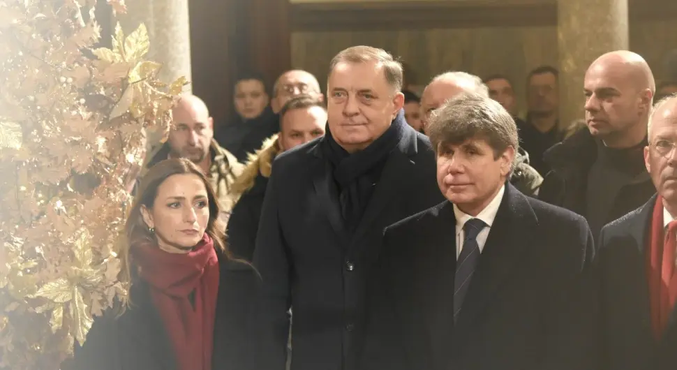 Род Благојевић захвалио Додику на гостопримству