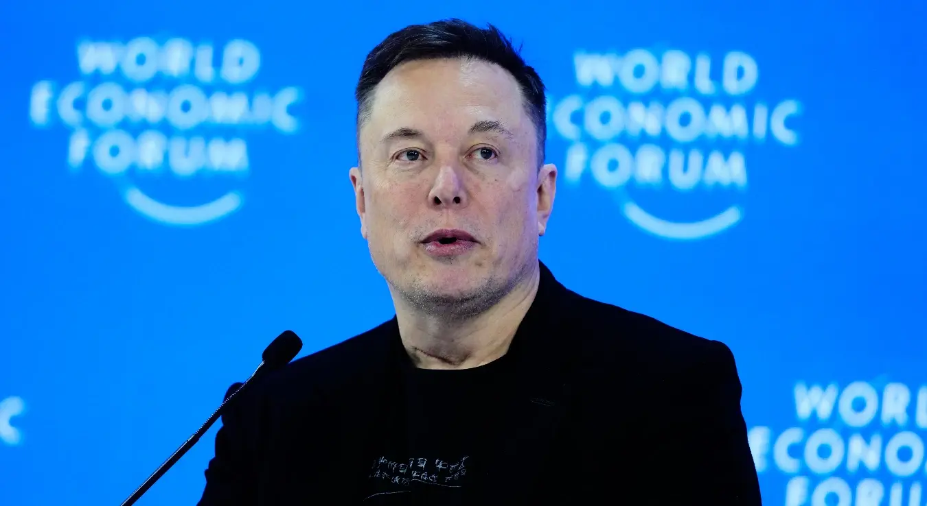 Маск у Давосу