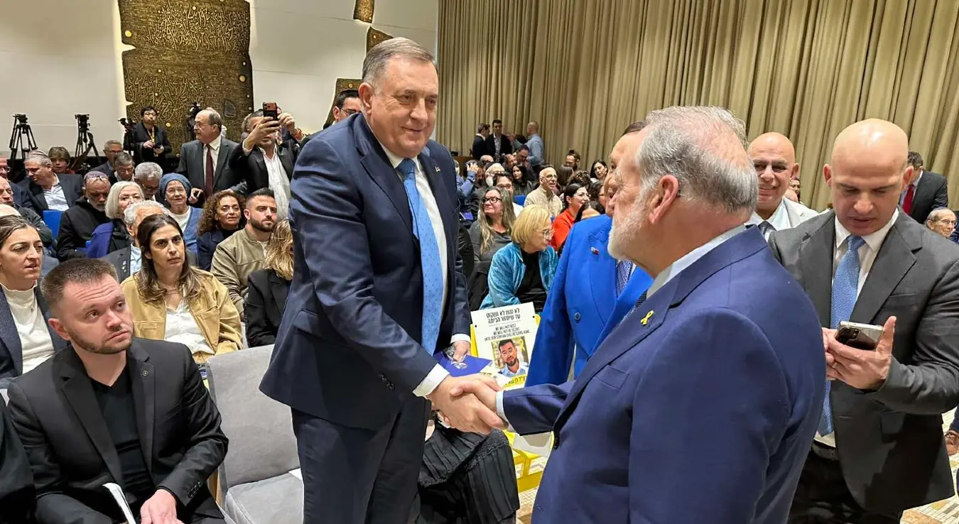 Милорад Додик и Мајк Хакаби у Израелу