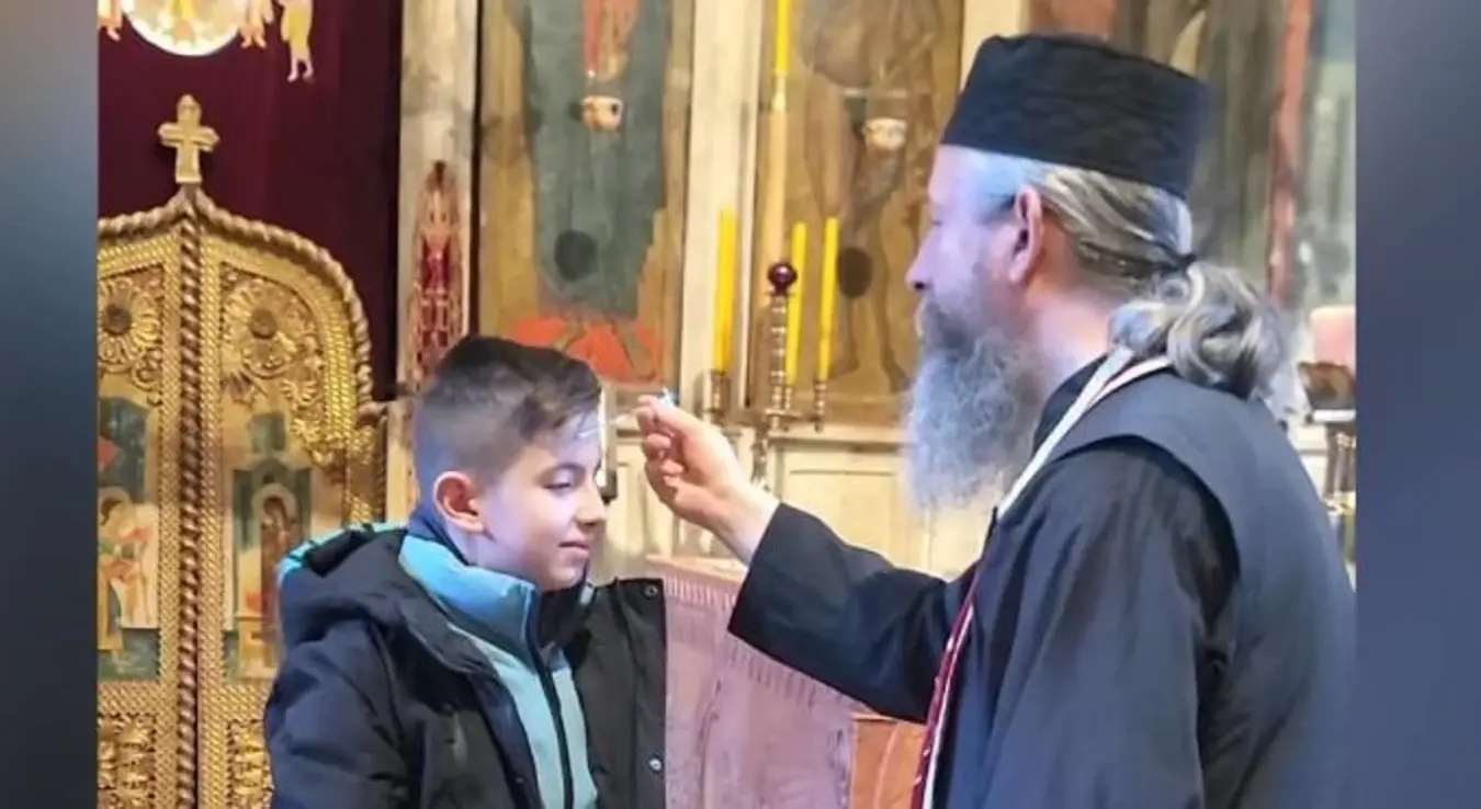 Чуда манастира Озрен, мали Леон проговорио