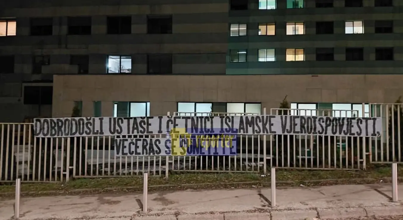 uvredljiv transparent UKC tuzla srbima