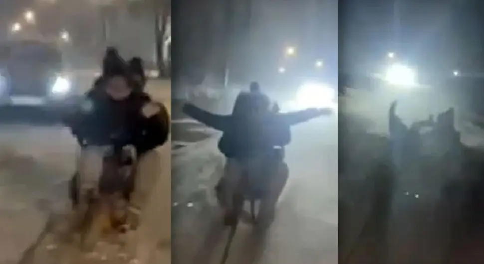 Пријети им до 3 године затвора: Један вукао тинејџерке на санкама, други их прегазио