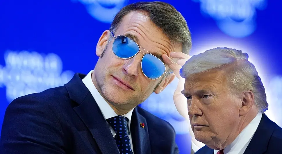 Доналд Трамп исмијавао Макрона и наочале које носи