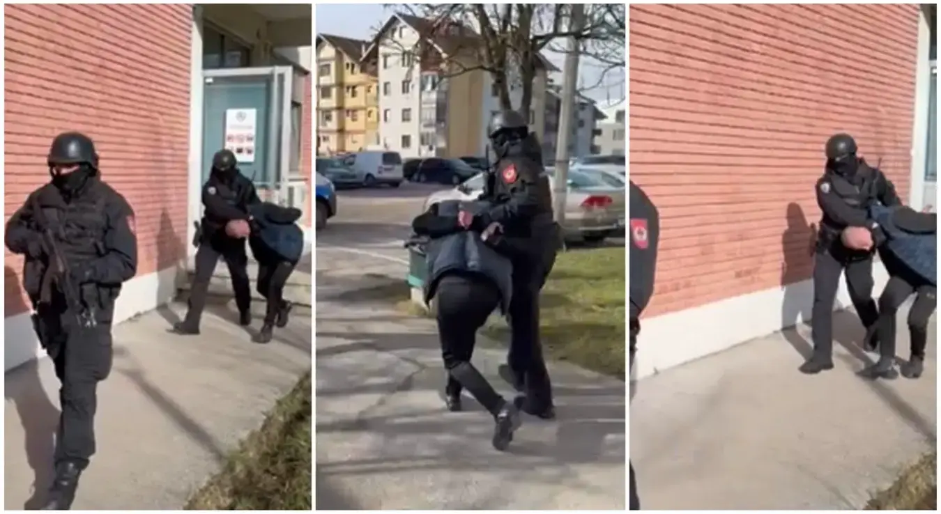 Sprovođenje Irnesa Hubijara, osumnjičenog za pokušaj ubistva Koste Pandurevića