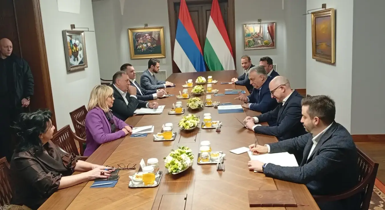 Делегација Српске на састанку с Орбаном