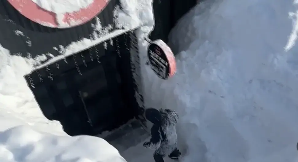 Снијег у Камчатки