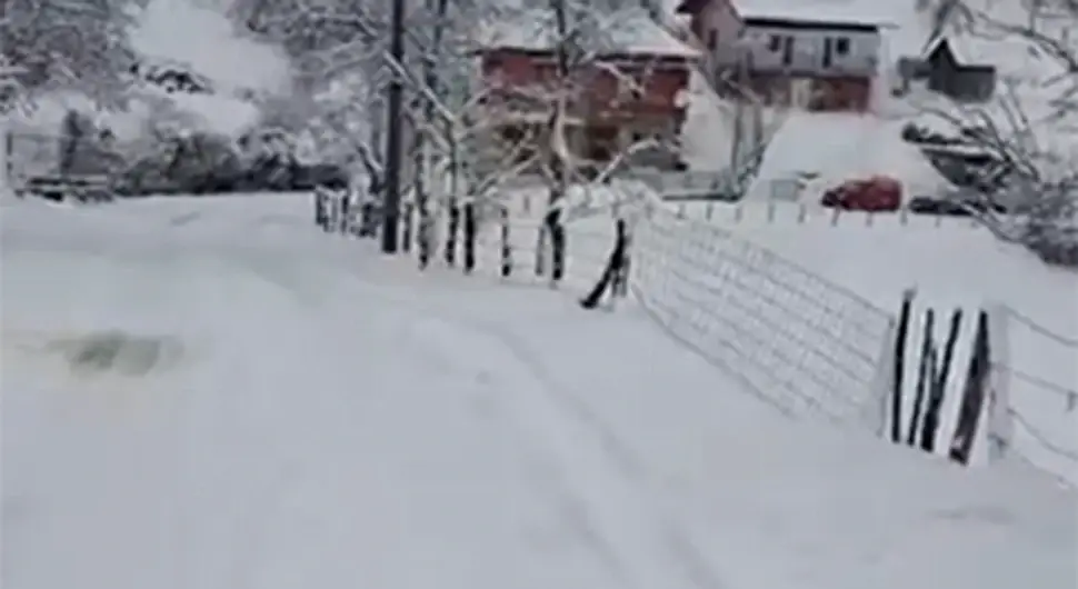 Снијег у Баралићима