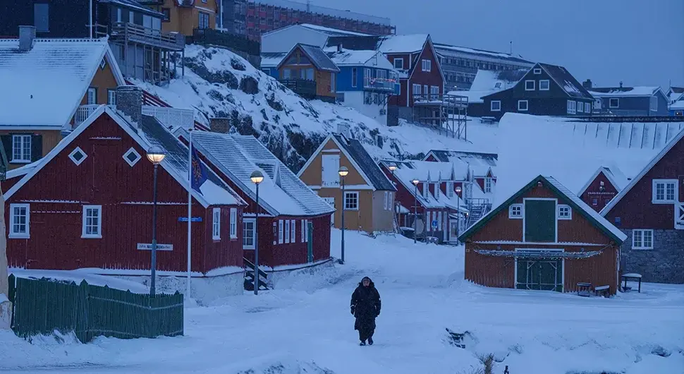 Гренланд зима