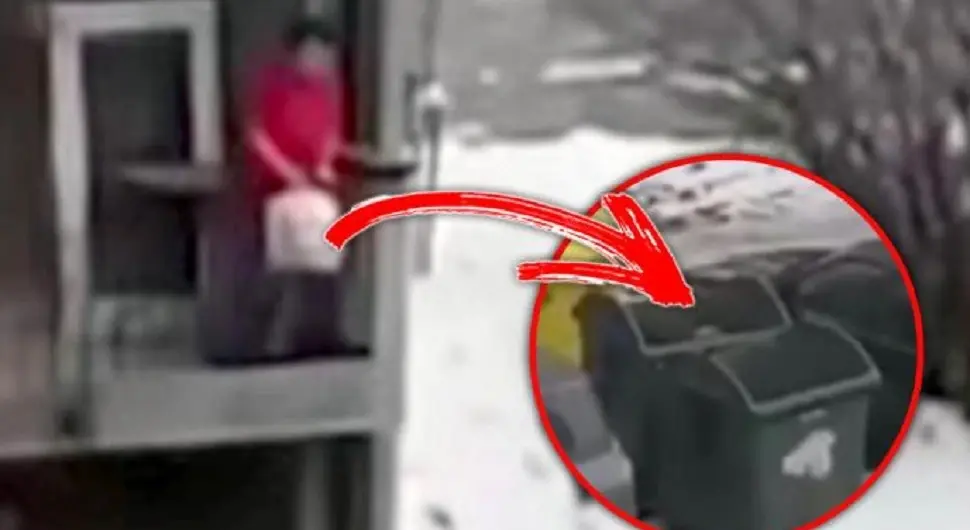 Србија је земља кошарке: Баба са балконом прецизна са кесом смећа