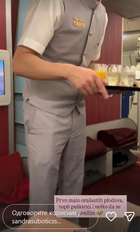 Објаве Суботићке на Инстаграму