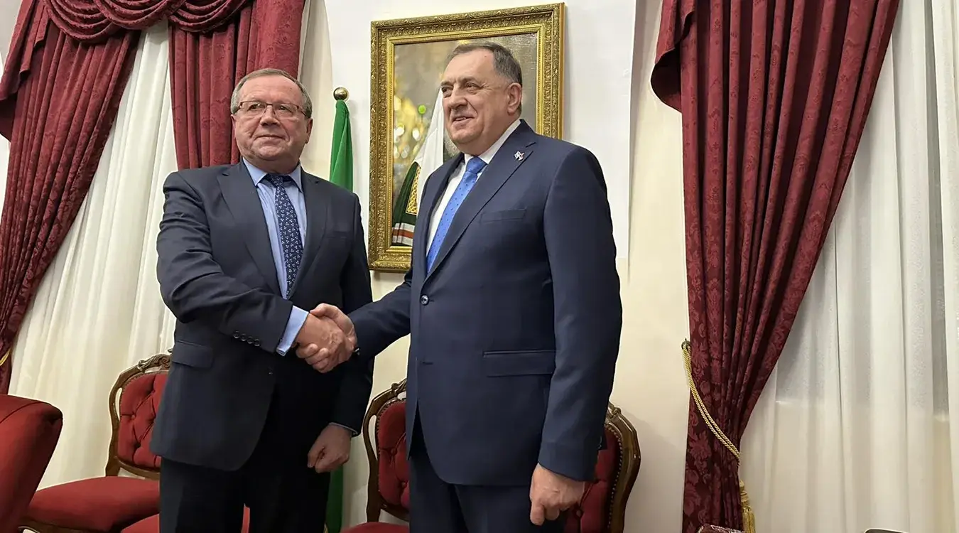 Милорад Додик са руским амбасадором у Израелу