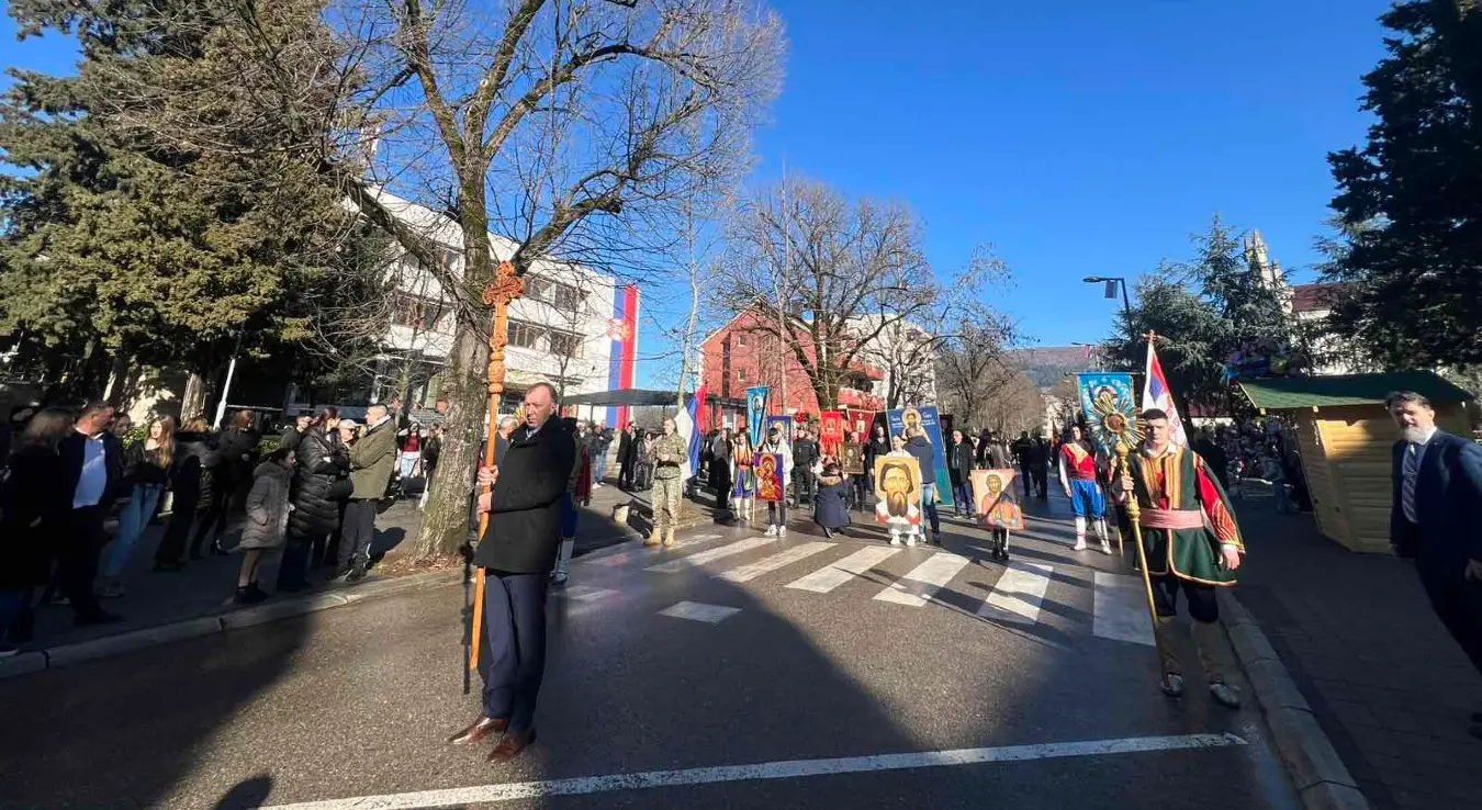 Општина Билећа свечаном литијом обиљежила крсну славу - Савиндан