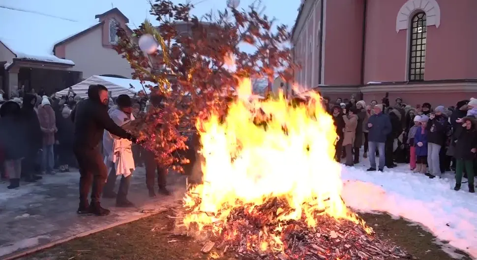 Прослављен Бадњи дан у Приједору