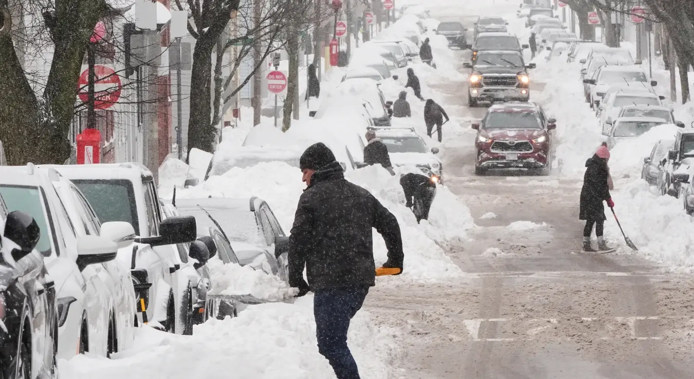 снијег америка