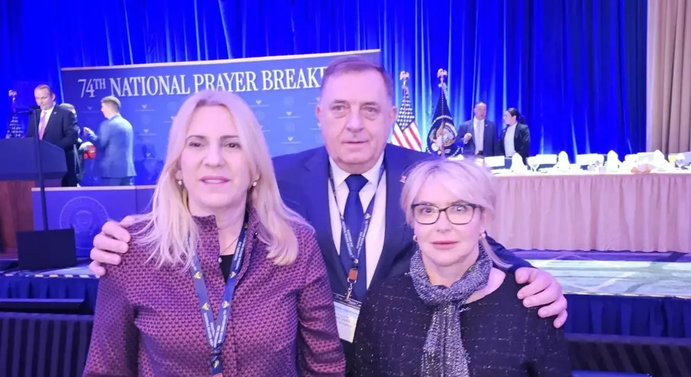 Цвијановић, Тришић Бабић и Додик на традиционалном молитвеном доручку, стигао и Трамп