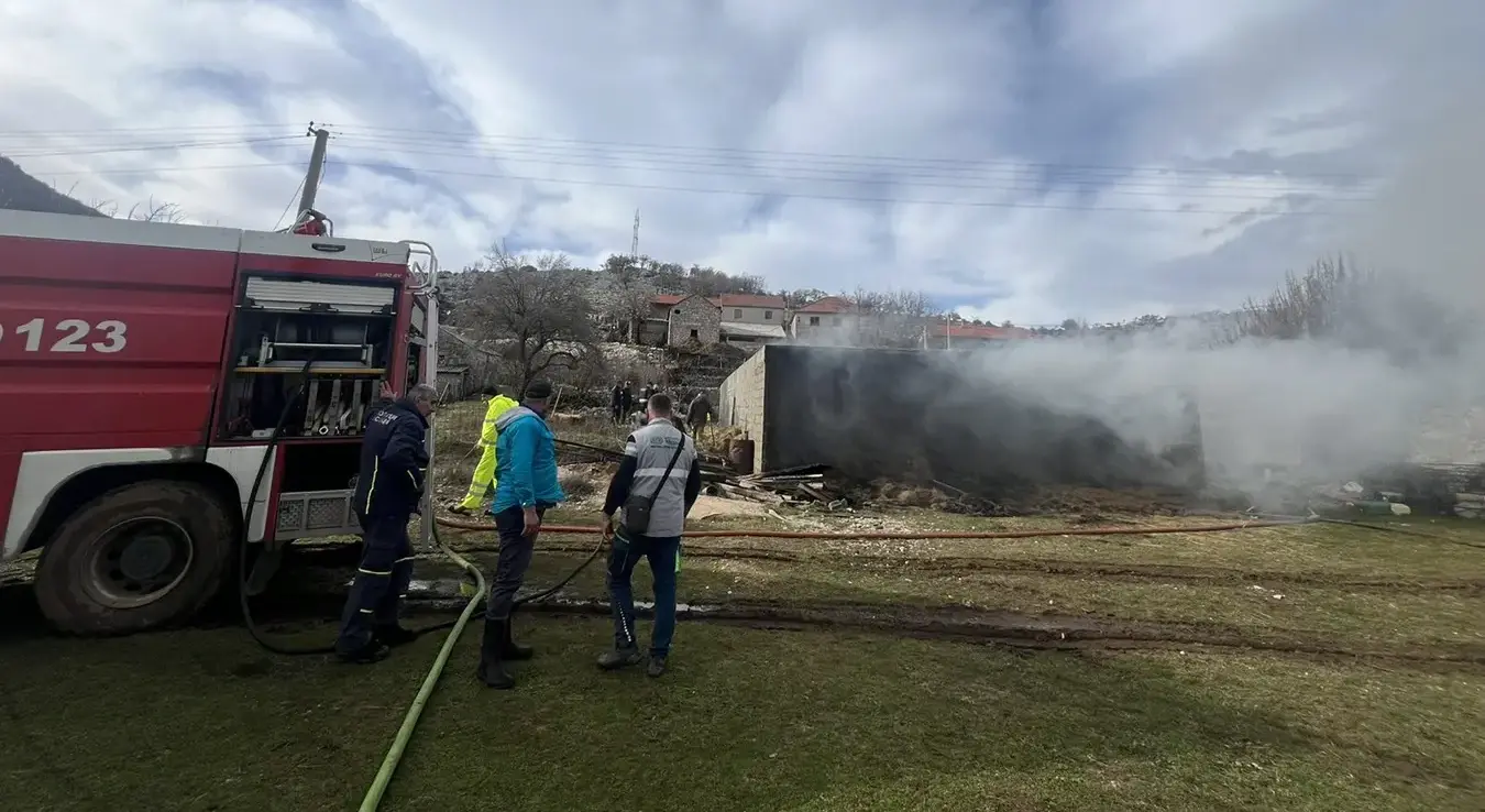 Гори штала на подручју Зубаца