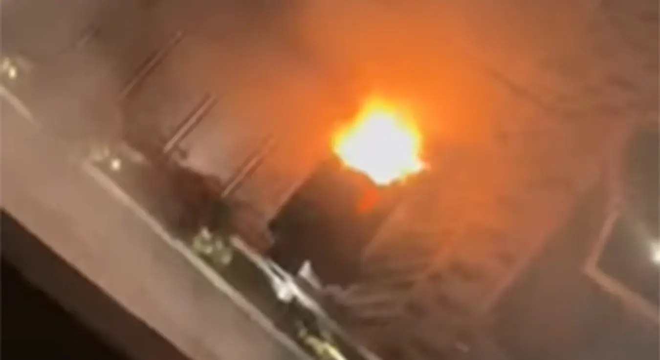 Изгорио ауто Баке Прасета